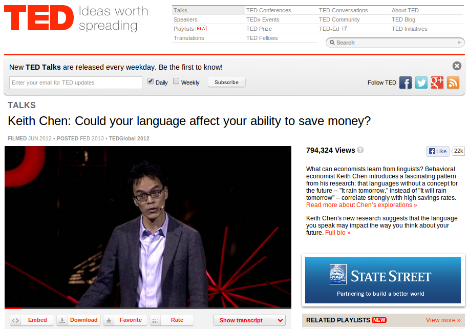 Your Native Language Affects your Ability to Save Money?!
