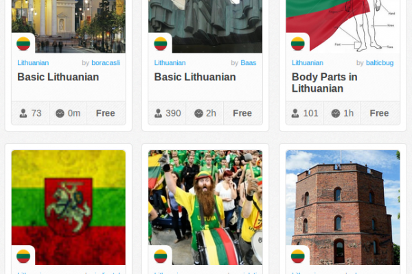 Memrise Merges Science, Fun and Community to Help Learn Lithuanian Online for Free (+ App)