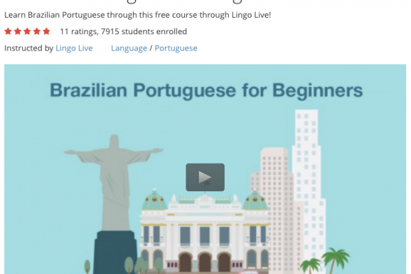 Free Course: Brazilian Portuguese for Beginners
