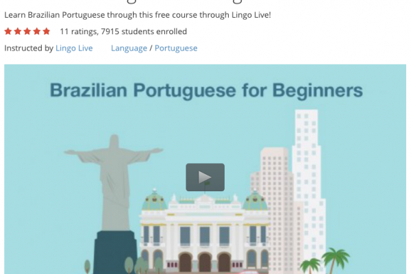 Free Course: Brazilian Portuguese for Beginners Free Course: Brazilian Portuguese for Beginners