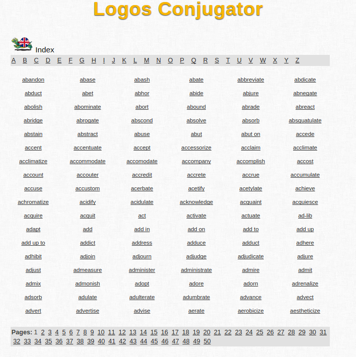 Free Online English Verb Conjugation And Learning Conjugator Free Language