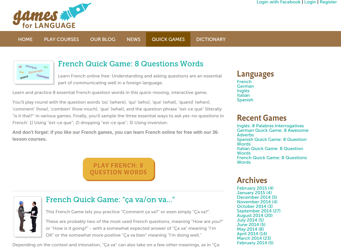 French For Beginners Free Pdf French Language Learning