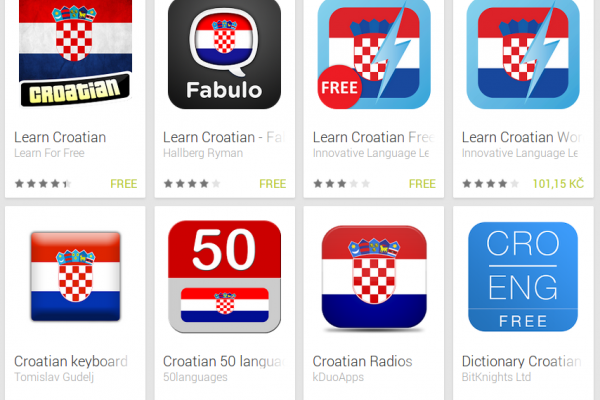 Learn Croatian with Android Apps