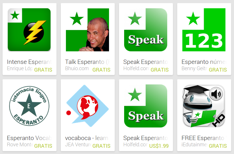 Learn Esperanto with Android Apps Learn Esperanto with Android Apps