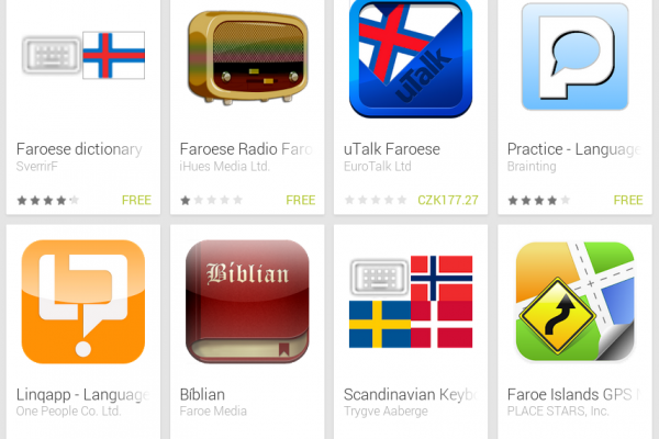 Learn Faroese with Android Apps