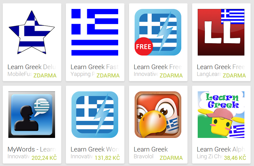 Learn Greek with Android Apps Learn Greek with Android Apps