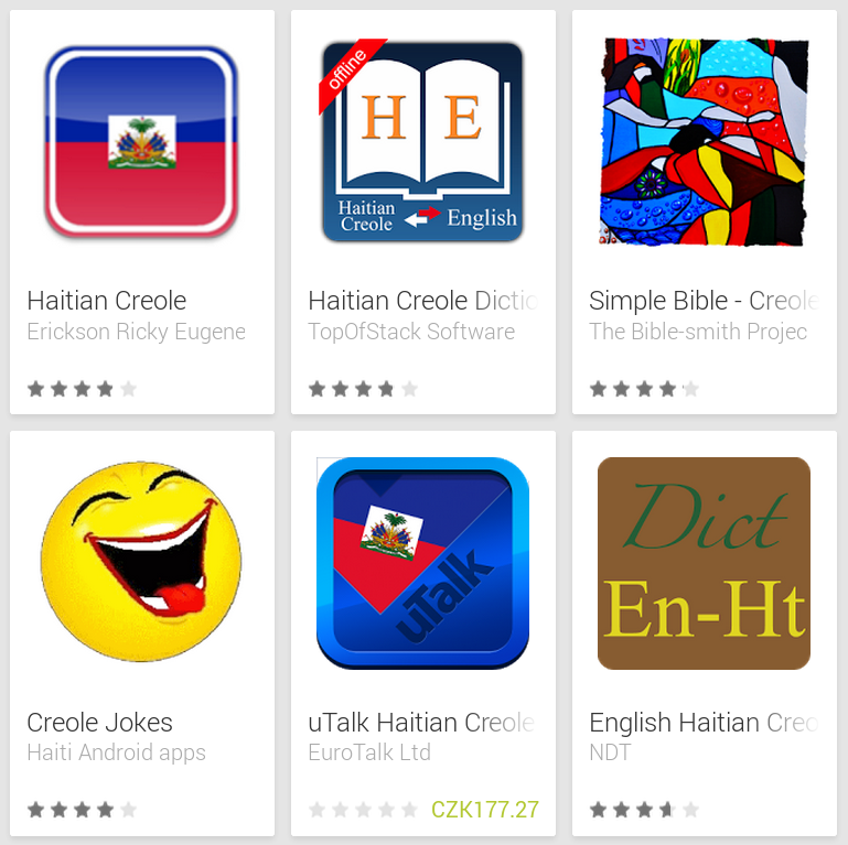 Learn Haitian Creole with Android Apps