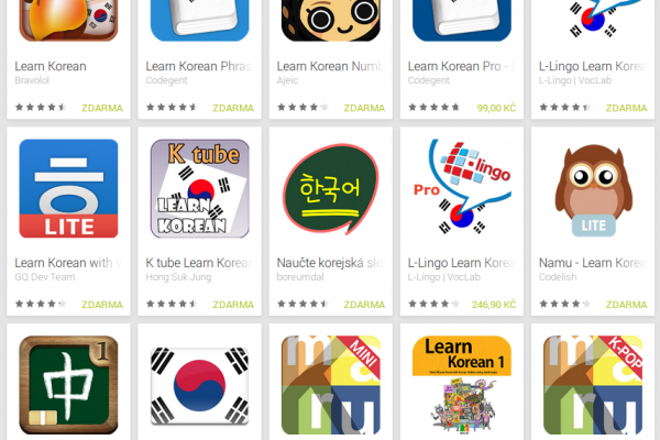 Learn Korean with Android Apps