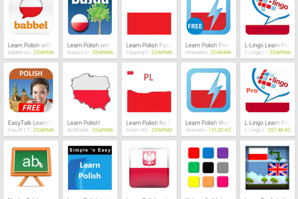 Learn Polish with Android Apps