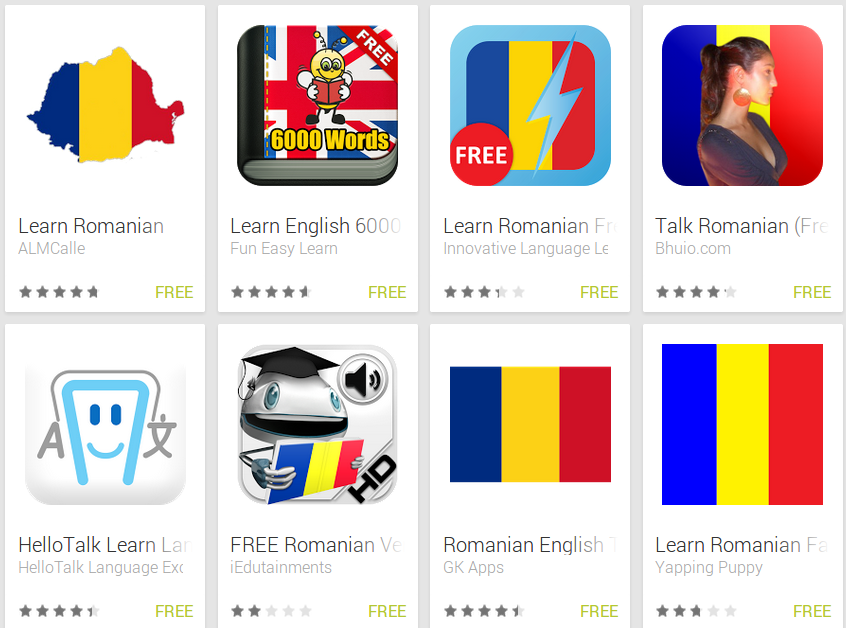Learn Romanian with Android Apps Learn Romanian with Android Apps
