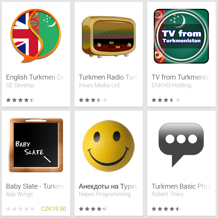 Learn Turkmen with Android Apps