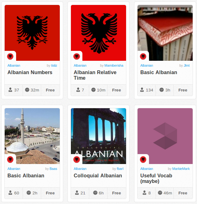 Memrise Merges Science, Fun and Community to Help Learn Albanian Online for Free (+ App)