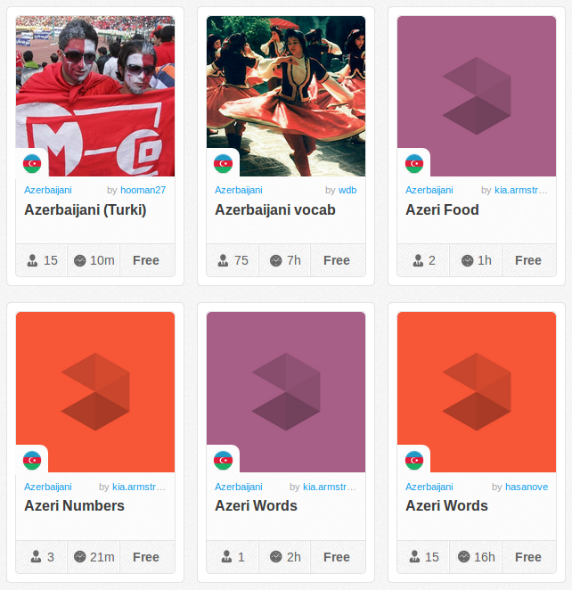 Memrise Merges Science, Fun and Community to Help Learn Azerbaijani Online for Free (+ App) Memrise Merges Science, Fun and Community to Help Learn Azerbaijani Online for Free (+ App)