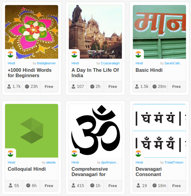 Memrise Merges Science, Fun and Community to Help Learn Hindi Online for Free (+ App)