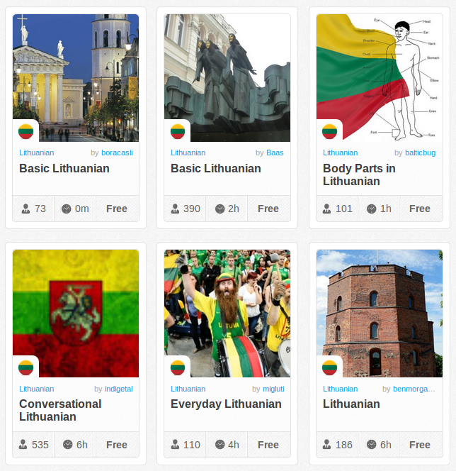 Memrise Merges Science, Fun and Community to Help Learn Lithuanian Online for Free (+ App) Memrise Merges Science, Fun and Community to Help Learn Lithuanian Online for Free (+ App)