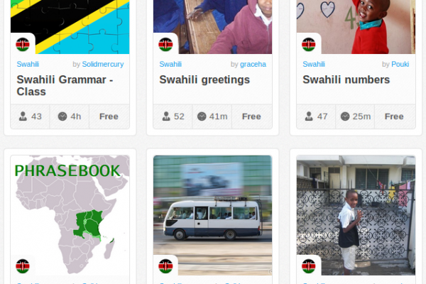 Memrise Merges Science, Fun and Community to Help Learn Swahili Online for Free (+ App)