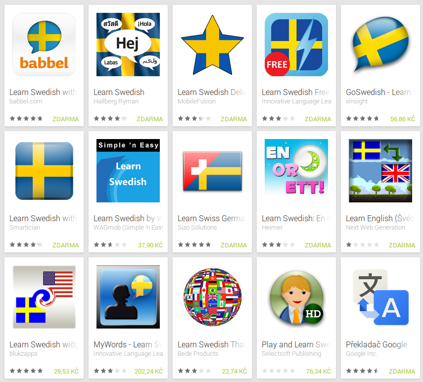 Learn Swedish with Android Apps | Free Language