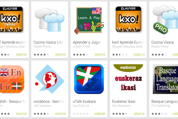 Learn Basque with Android Apps