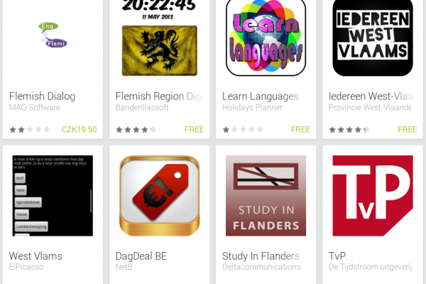 Learn Flemish with Android Apps