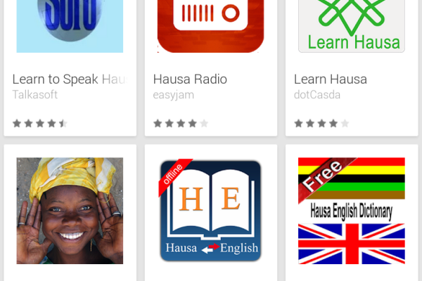 Learn Hausa with Android Apps