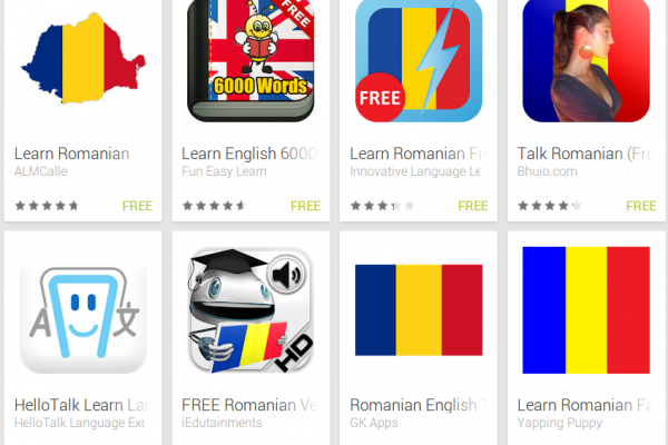 Learn Romanian with Android Apps