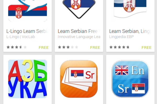 Learn Serbian with Android Apps