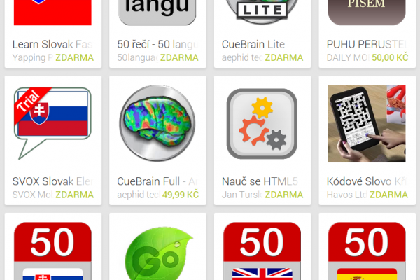 Learn Slovak with Android Apps