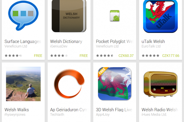 Learn Welsh with Android Apps