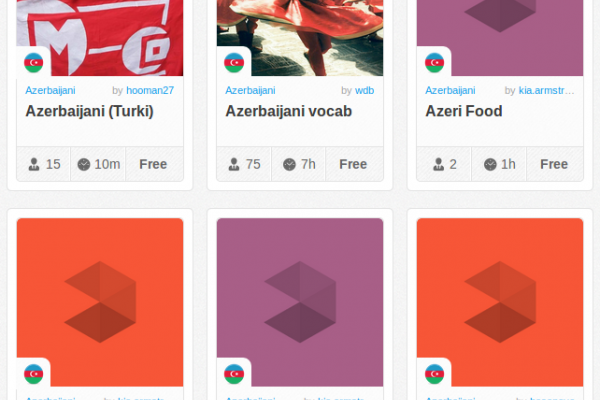 Memrise Merges Science, Fun and Community to Help Learn Azerbaijani Online for Free (+ App)