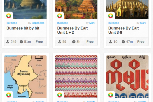 Memrise Merges Science, Fun and Community to Help Learn Burmese Online for Free (+ App)