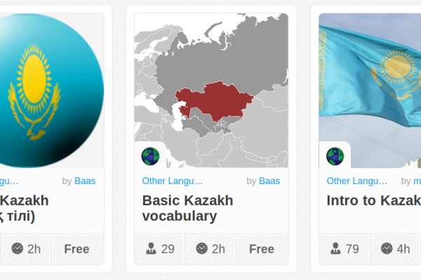 Memrise Merges Science, Fun and Community to Help Learn Kazakh Online for Free (+ App)