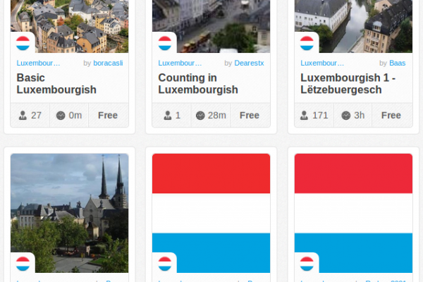 Memrise Merges Science, Fun and Community to Help Learn Luxembourgish Online for Free (+ App)